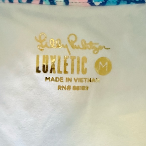 Lilly Pulitzer Blue & Pink Tropical Starfish Tank Top – Size M - Picture 2 of 8